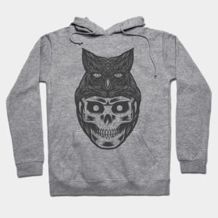 Owl skull Hoodie